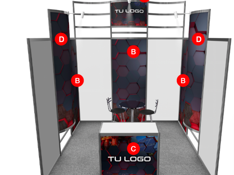 Stands 3x3 Cajón México