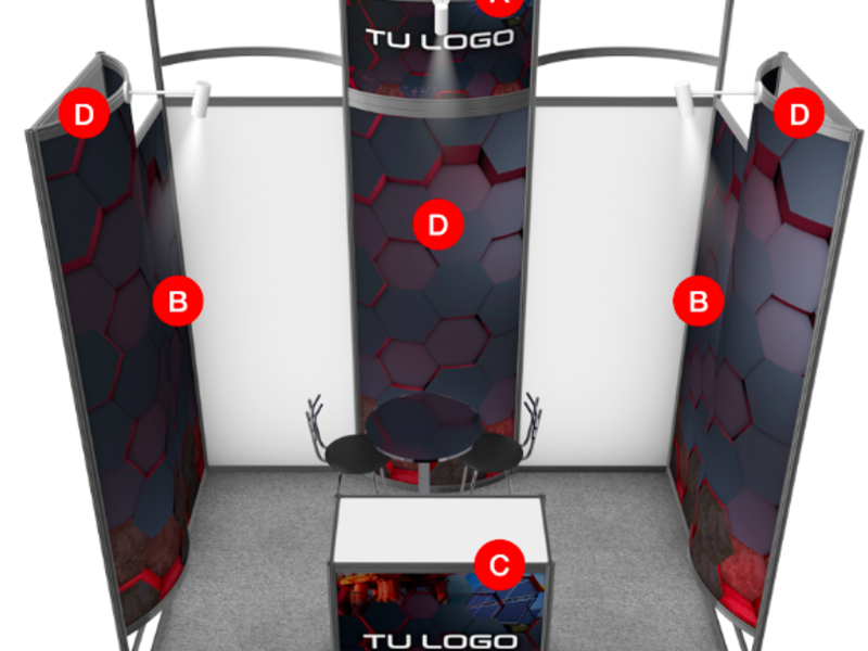 Stand 3x2 Cajón México