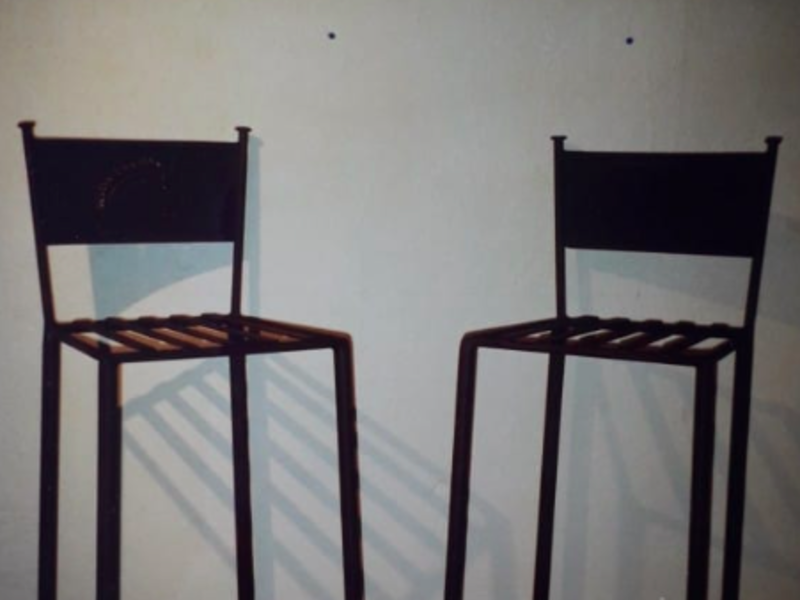 Bancos para barra en metal México
