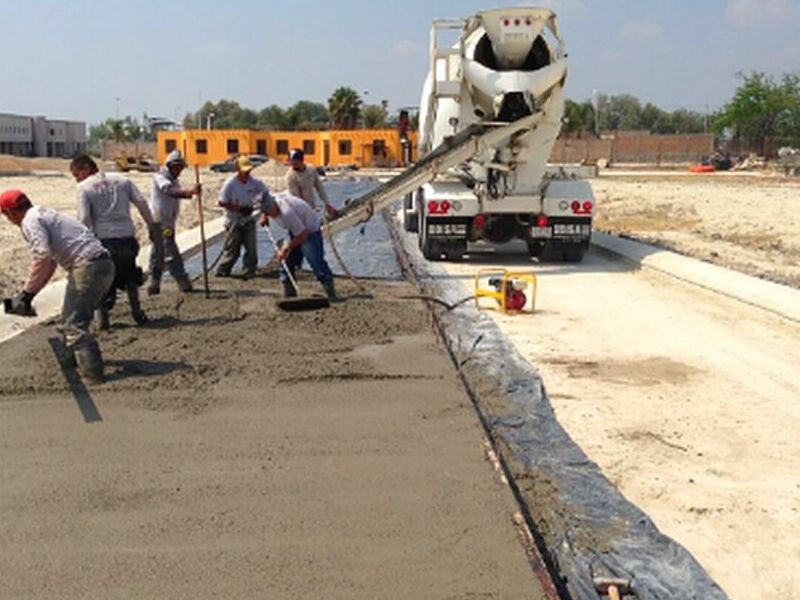 Pavimentación concreto hidráulico México