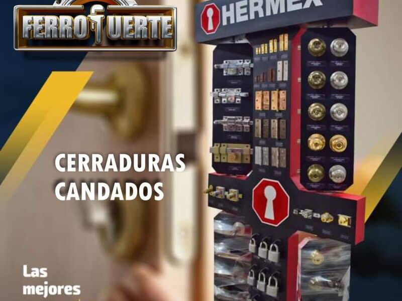 Cerraduras candados Hermex México 