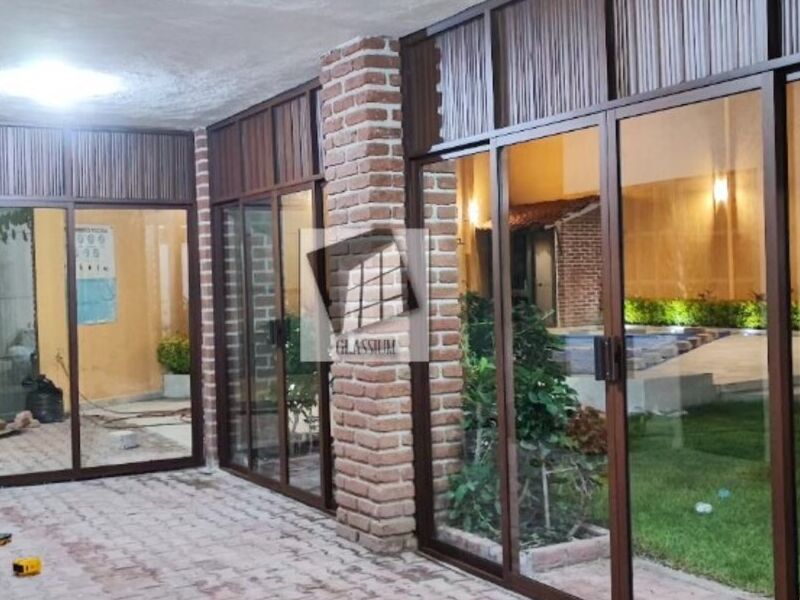 Cancelería aluminio línea nacional CDMX
