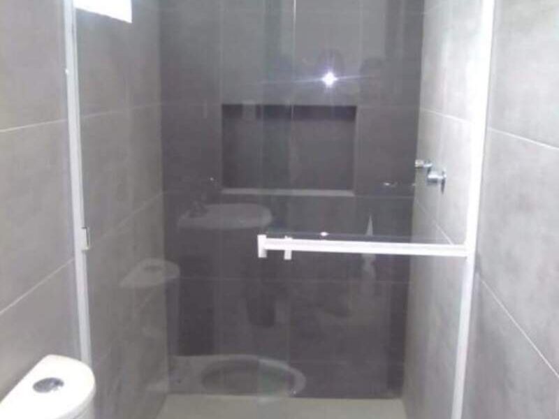 Cancel baño corredizo cristal templado Madero