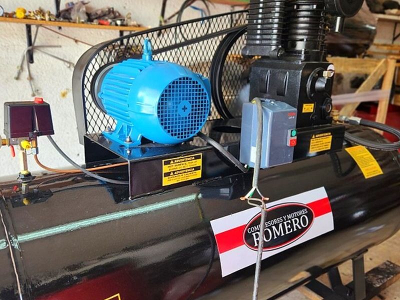 Compresor de 5 HP Horizontal México