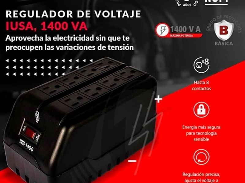 Regulador voltaje IUSA México