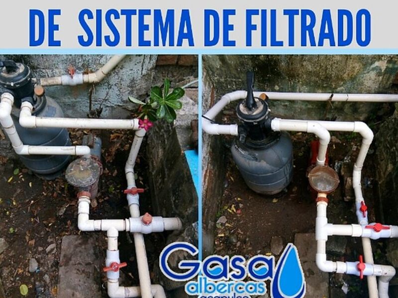 Sistemas Filtración alberca Acapulco