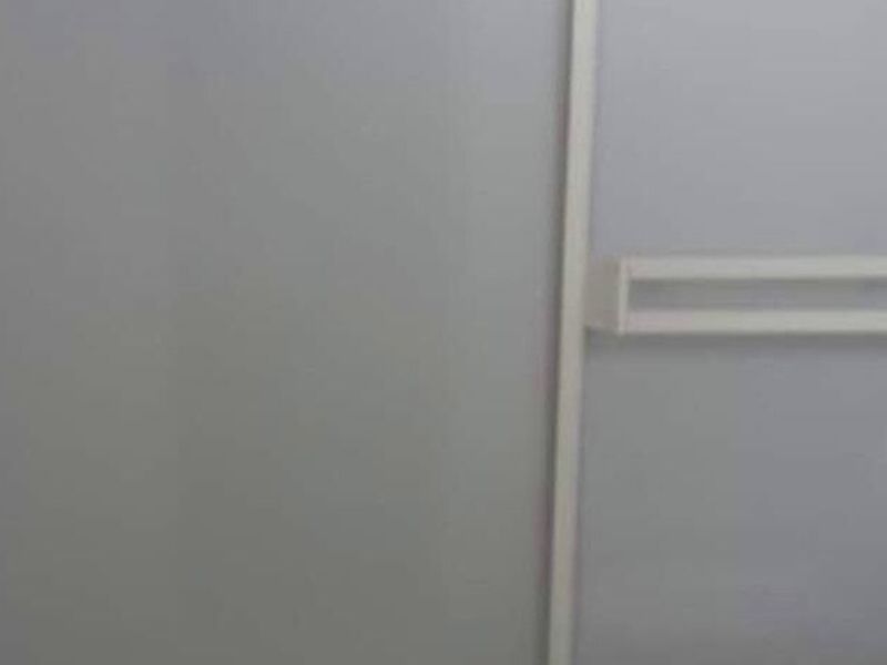 CANCEL BAÑO ALUMINIO BLANCO MÉXICO