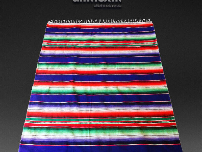 Sarape Artesanal Mexicano - Morado