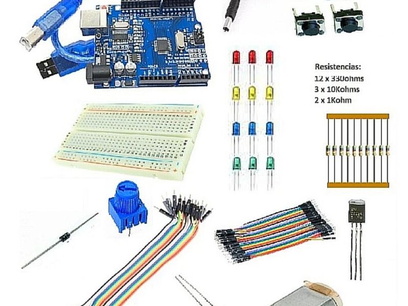 Kit Con Tarjeta uno R3 Atmega328 Smd Ch340