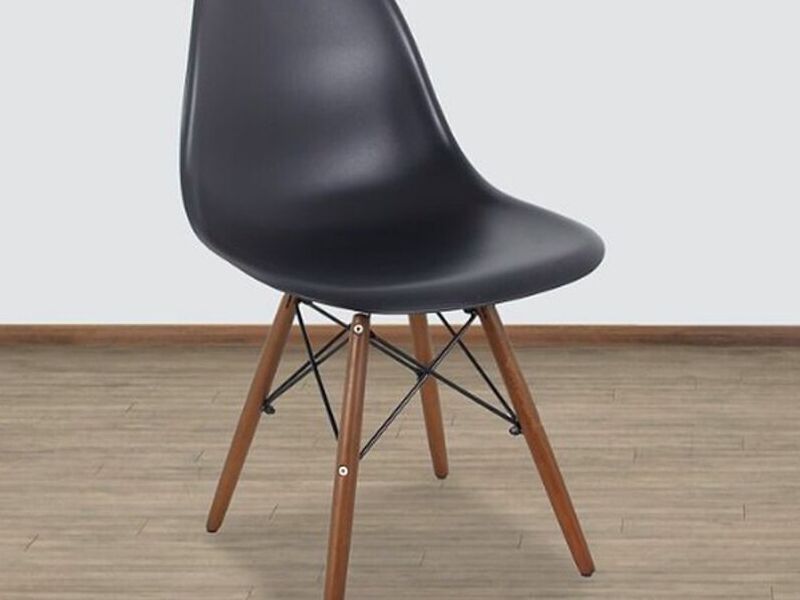 Silla Atlas In Nogal con Negro