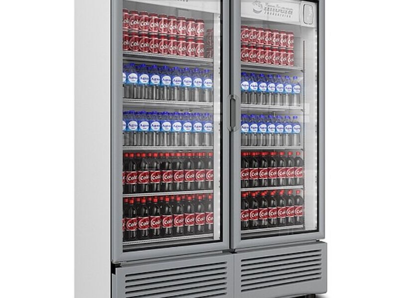 Refrigerador Imbera G342 2P Puertas Cristal