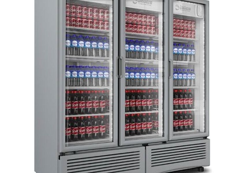 Refrigerador Imbera G372  3 Puertas Cristal
