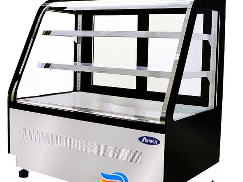 Vitrina Refrigerada Piso Atosa Curva