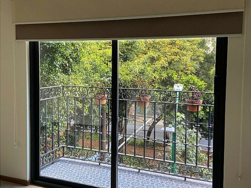 Telas persianas toldos enrollables CDMX