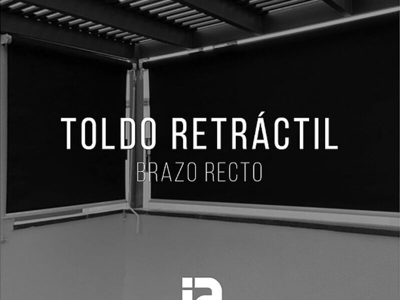 Toldo retráctil brazo recto CDMX