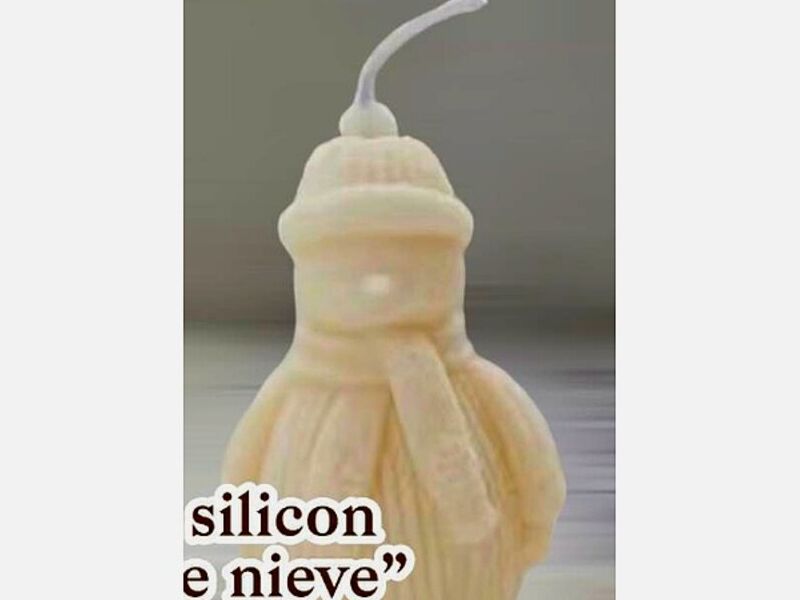 Vela Muñeco de Nieve Mexico