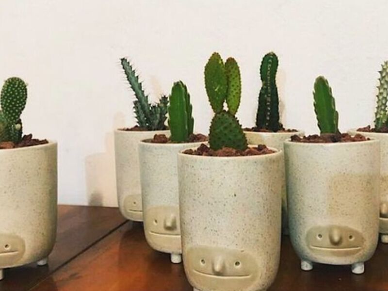 Maceta barro México