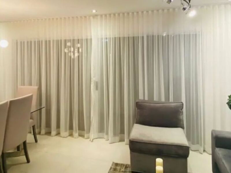Cortinas beige riel México 