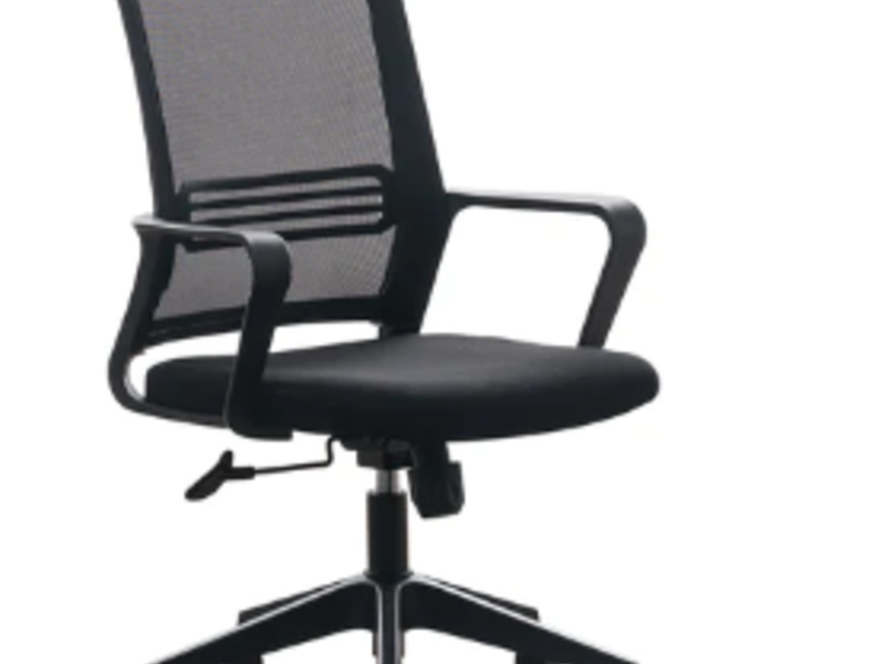 Silla Operativa Giratoria Negra