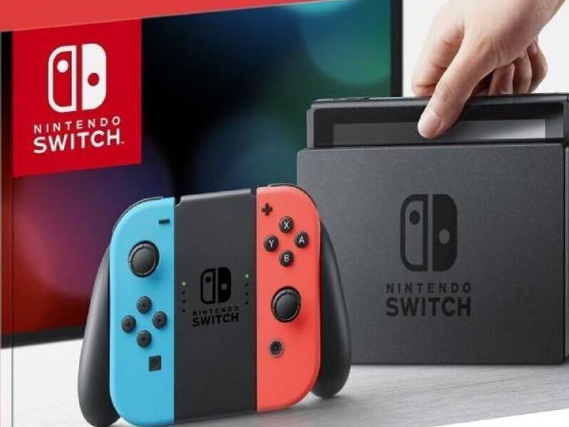 Nintendo Switch Consola 32gb, Neon, Con Caja