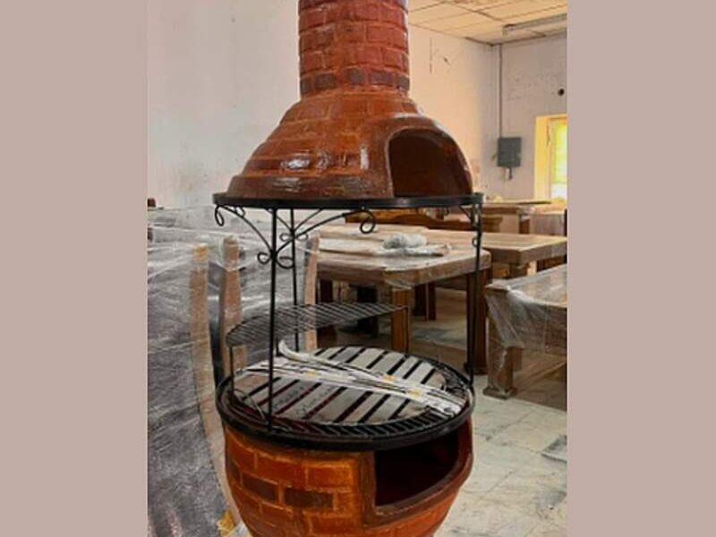 Chimenea portatil