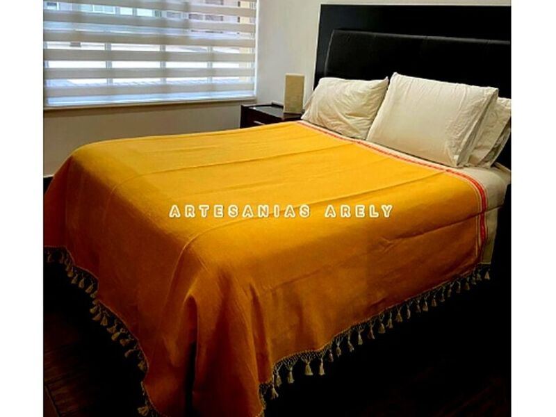Colcha Artesanal Oaxaca Buen Día México