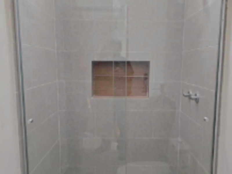 Puerta de vidrio de baño Morelos