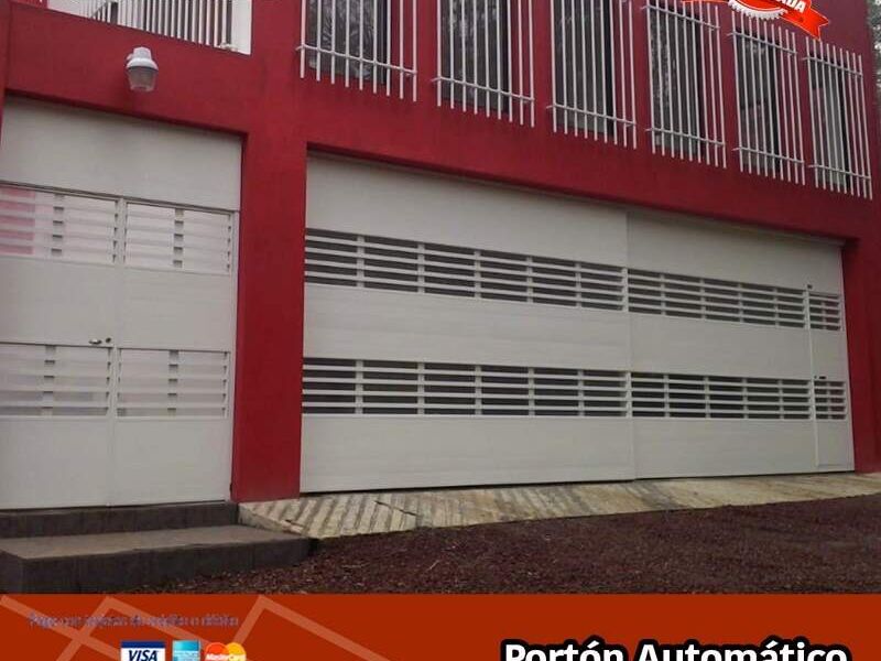 Portón automático corredizo Xalapa