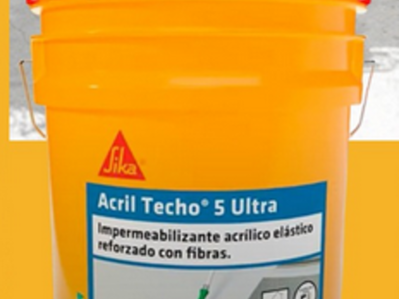 Acrilico de techo