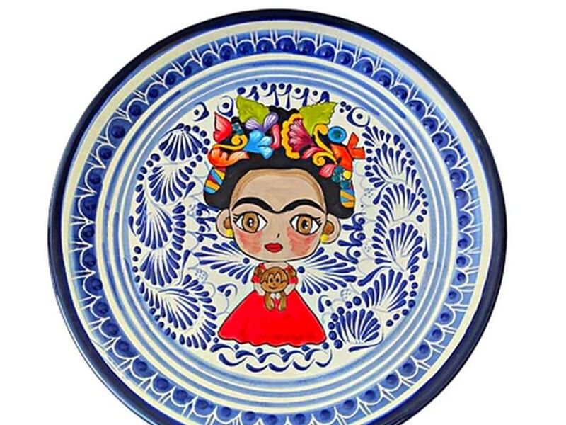 Plato Frida Kahlo México