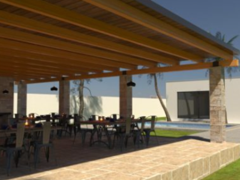 Proyecto área recreativa Habitación Monterrey