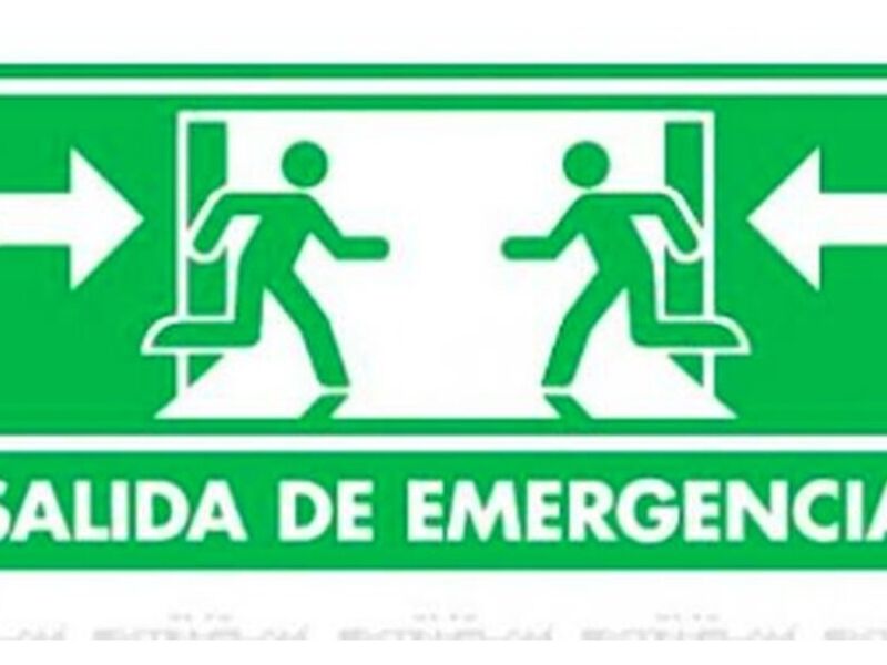 Señalamiento Salida emergencia México
