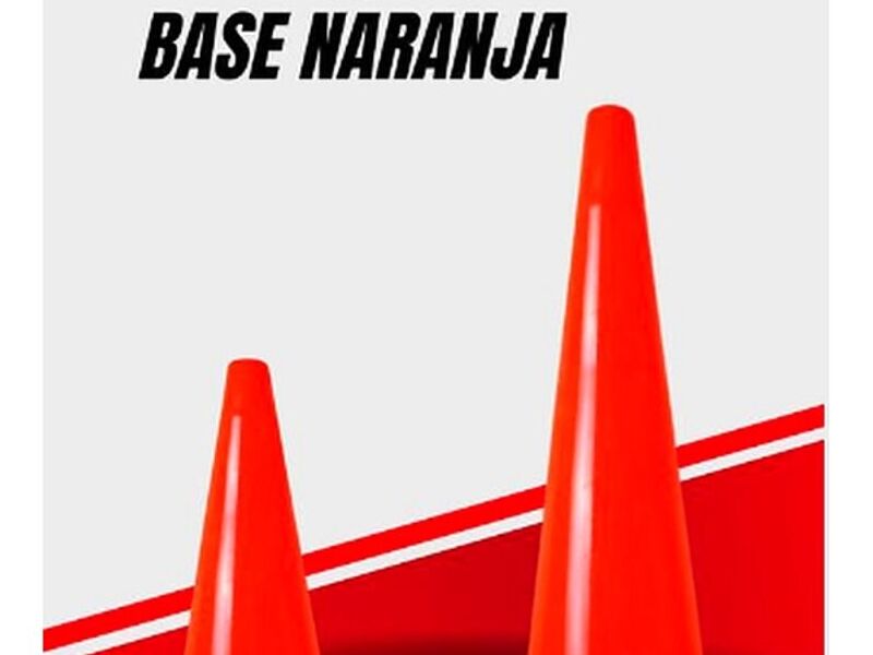 Cono base naranja Puebla