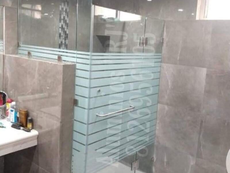 Cancel baño cristal templado Nuevo León