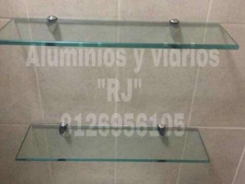 Repisas cristal templado Nuevo León