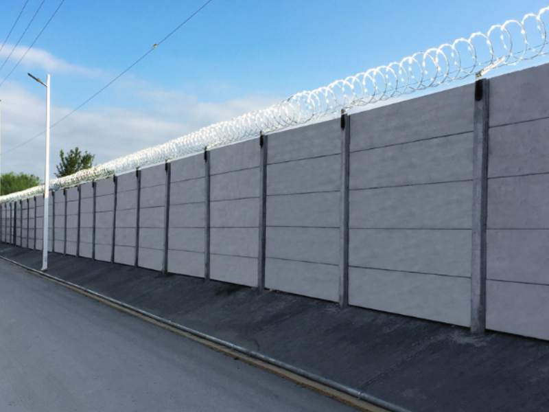 Muro Prefabricado Alta Seguridad en Monterrey