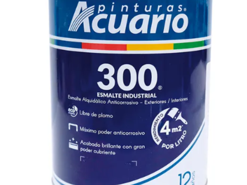 Pintura Esmalte Amarillo ACUARIO México DF