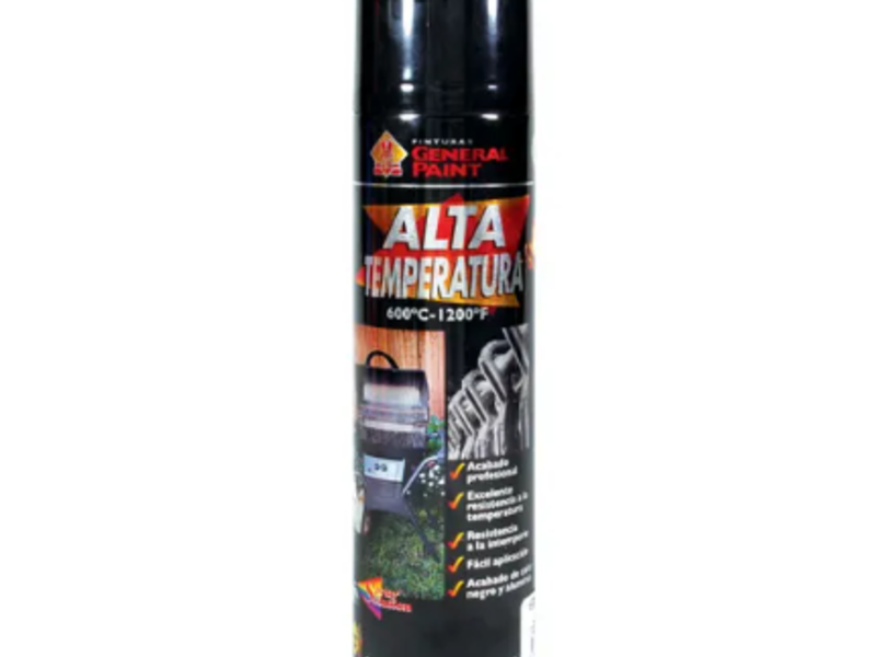 Pintura Acrilica Aerosol Alta negro México DF