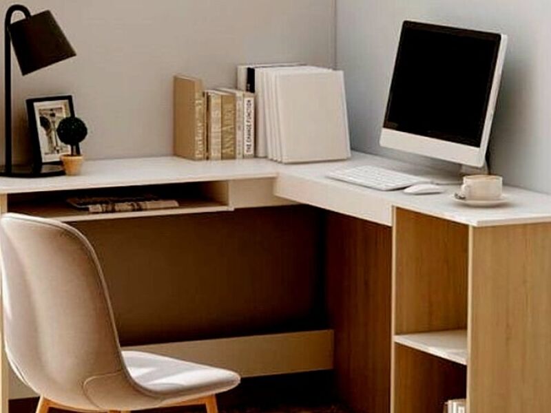 Escritorio madera blanca Mexico