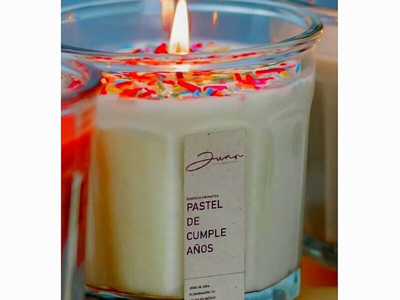 Vela Pastel Cumpleaños