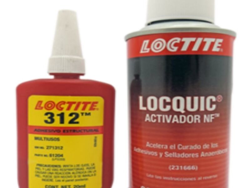 Pegamento Loctite y acelerador México ​​