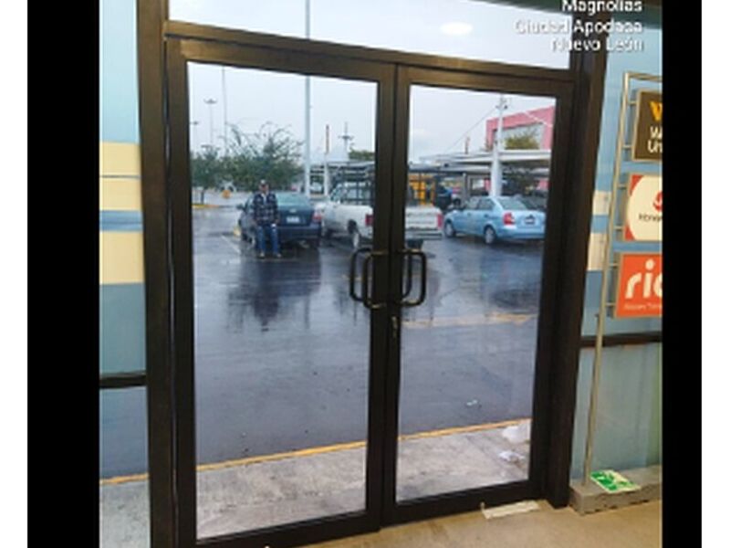 Puerta vidrio Guadalupe 