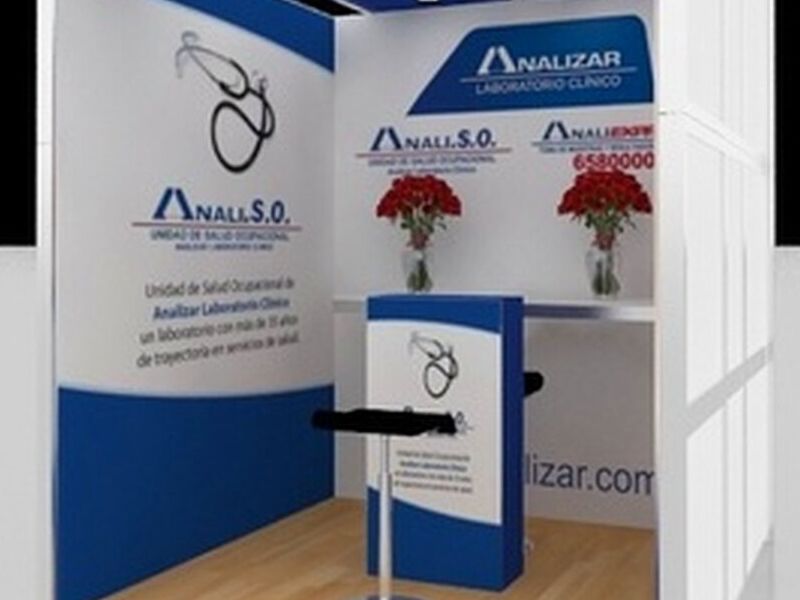 Stand cabecera 2x2m Mexico