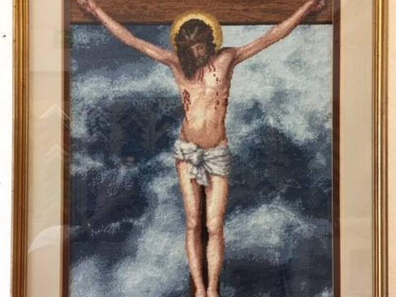 Cuadro Decorativo Cristo Cancún