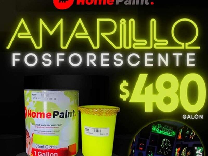 Pintura interiores A. fosforescente Mexico  