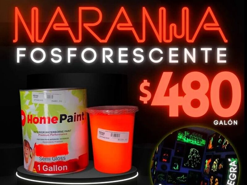 Pintura interiores fosforecerte na Mexico  