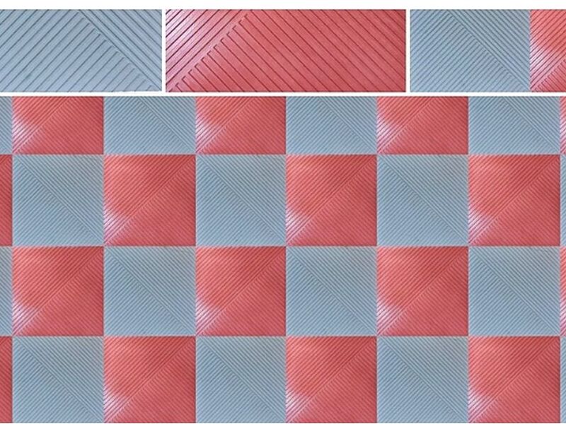 Mosaico Cuadrado Lineas