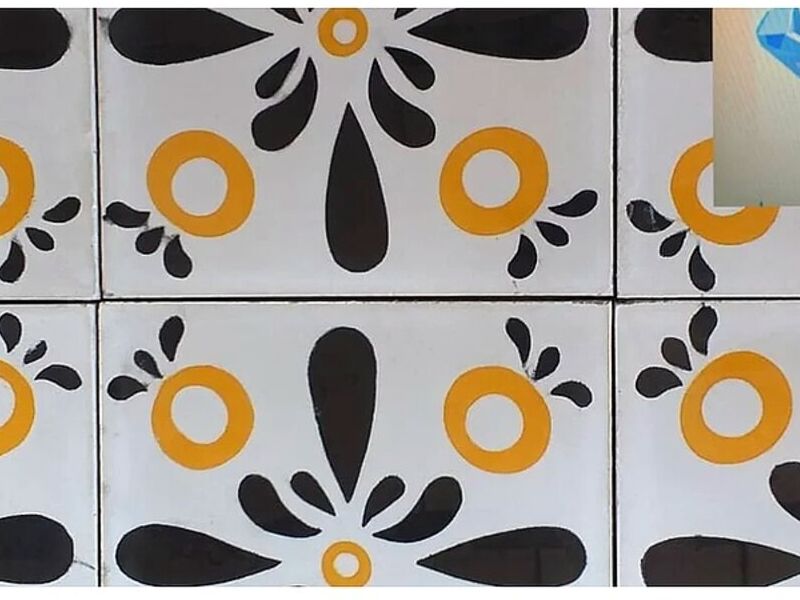 Mosaico Flor Circulo