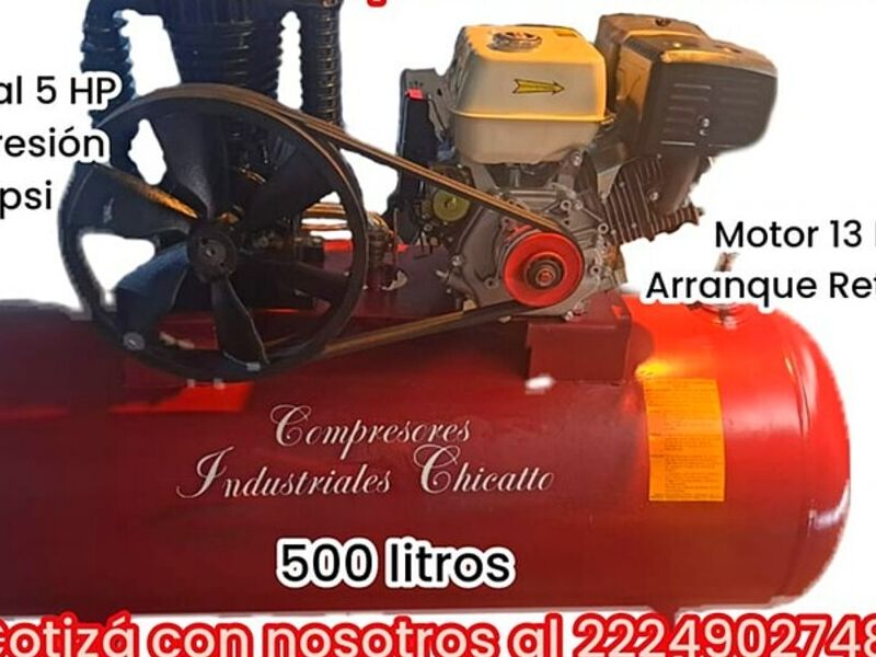 Compresor a Gasolina 5HP México