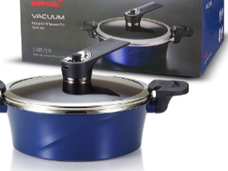Olla de Vacio IH 24 cm Bajo Azul CDMX